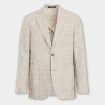 Ferry Patch Soft Blazer - Almond Beige - Hugo Sthlm