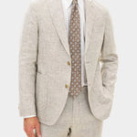 Ferry Patch Soft Blazer - Almond Beige - Hugo Sthlm