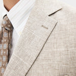 Ferry Patch Soft Blazer - Almond Beige - Hugo Sthlm
