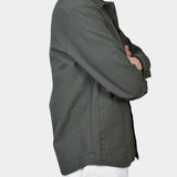 Overshirt Seersucker - Green - Hugo Sthlm