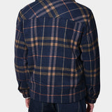 Overshirt Check - Navy Beige - Hugo Sthlm