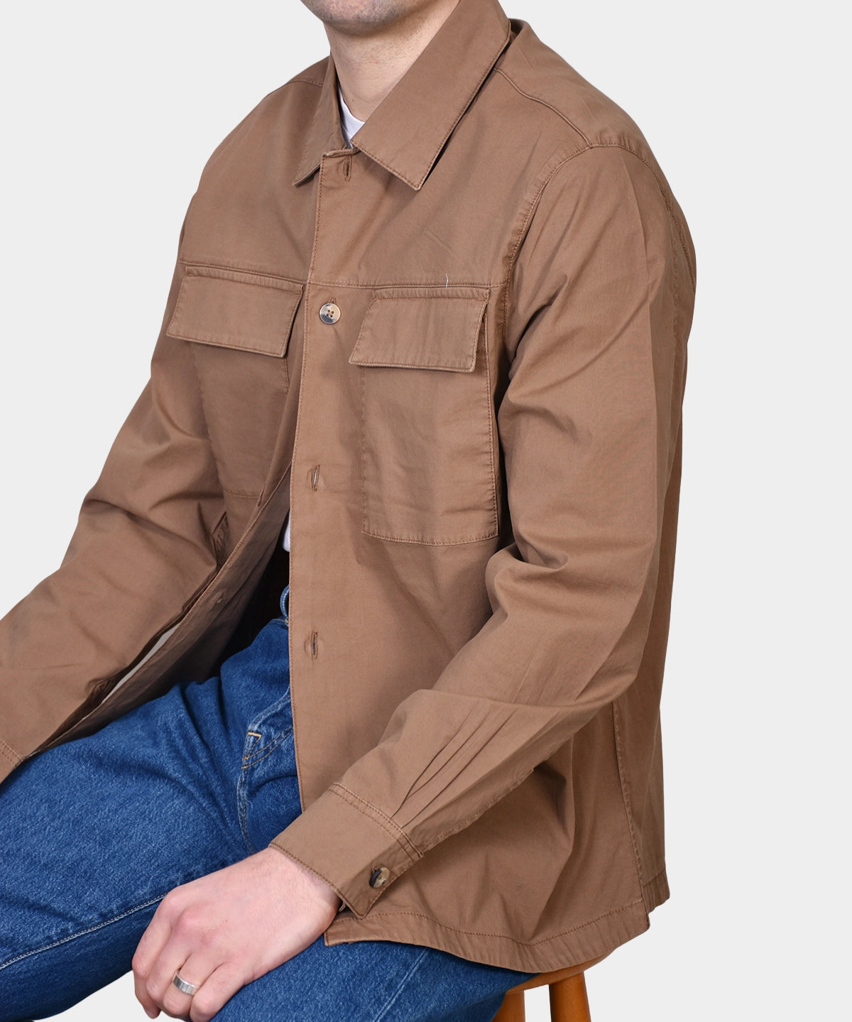 Overshirt Cotton - Brown - Hugo Sthlm