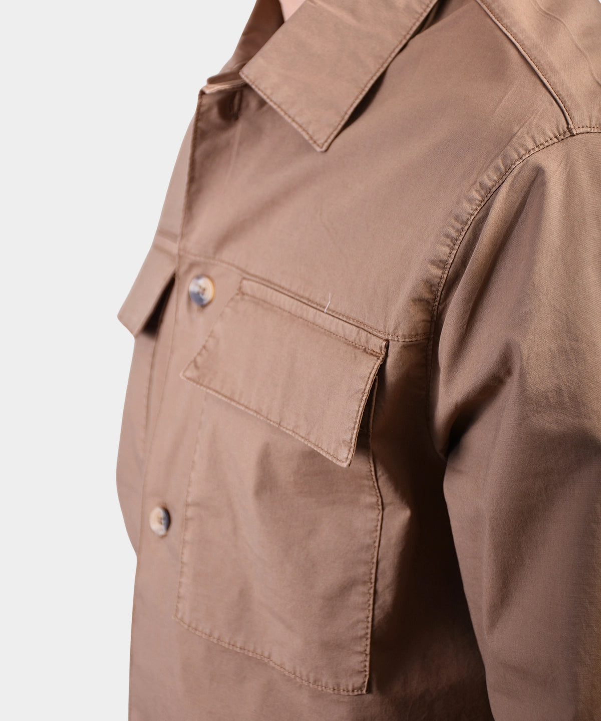 Overshirt Cotton - Brown - Hugo Sthlm