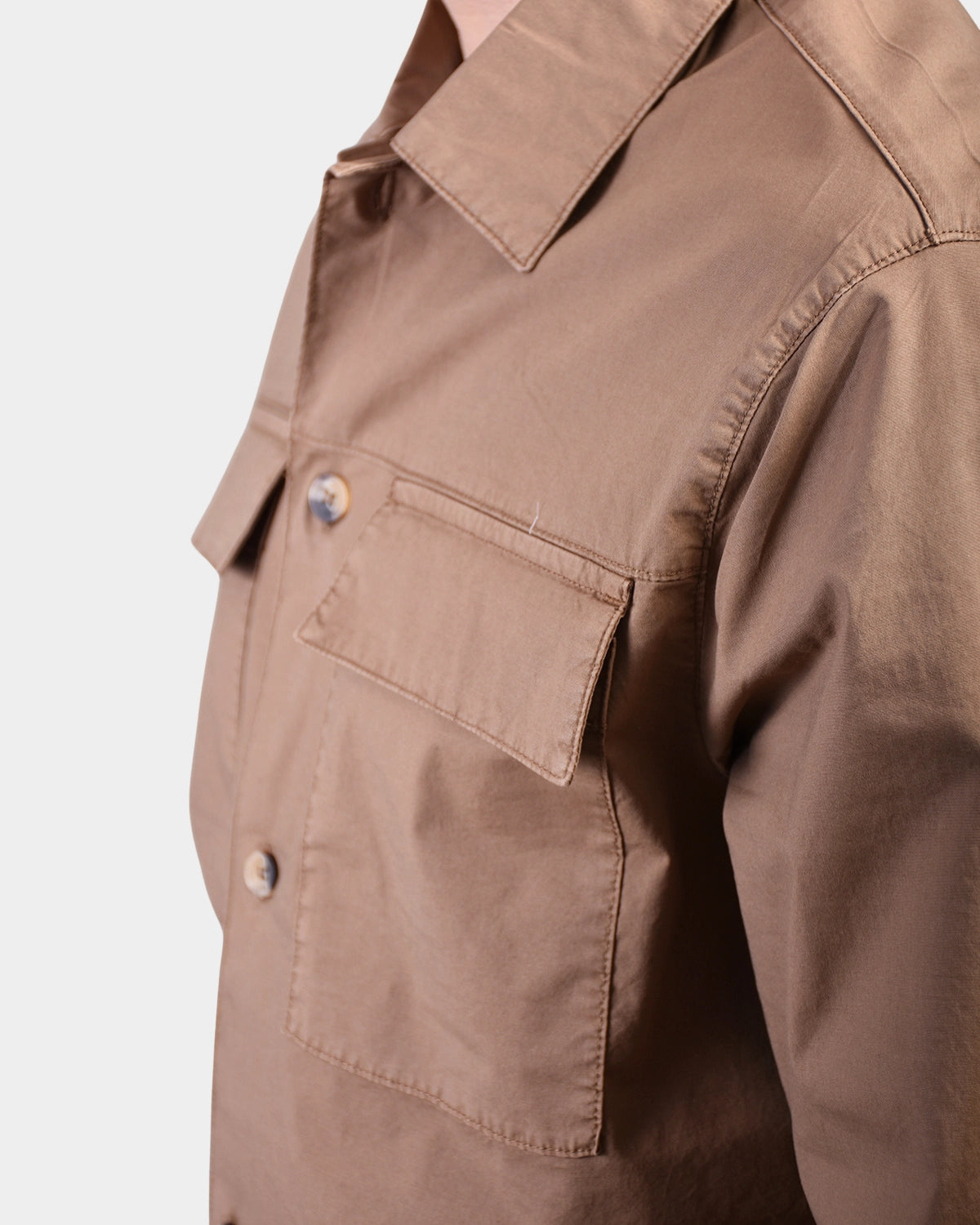 Overshirt Cotton - Brown - Hugo Sthlm
