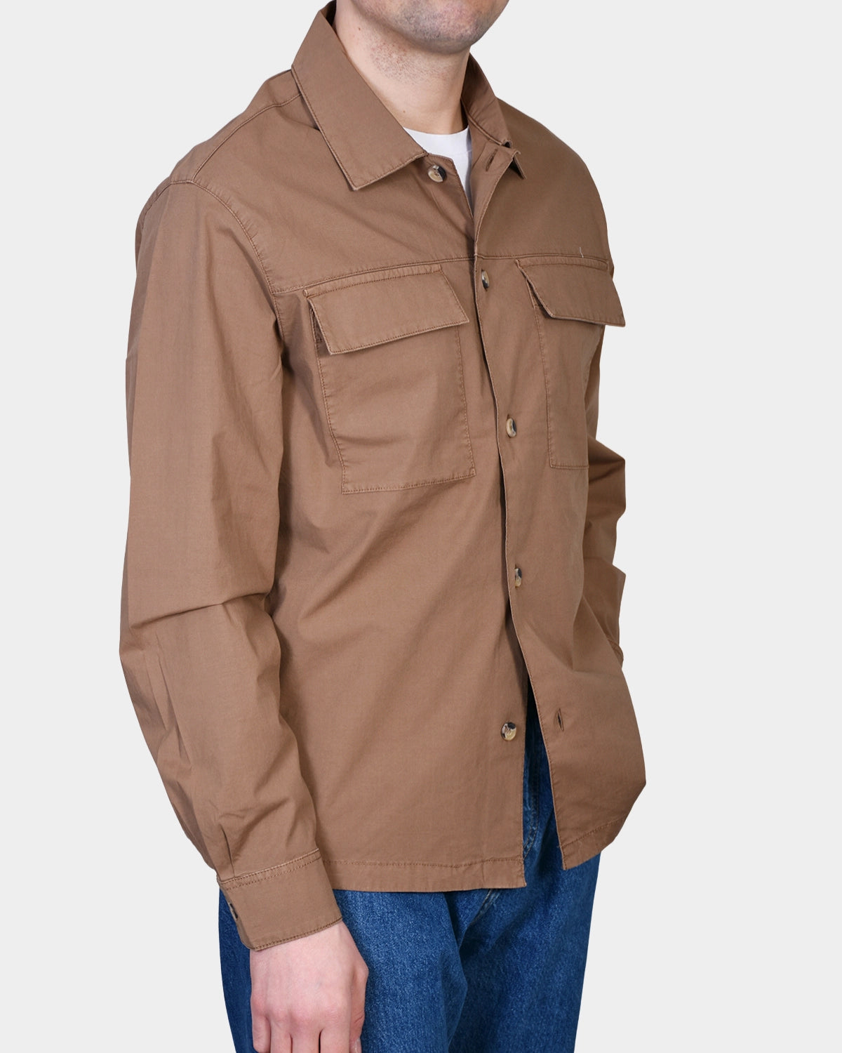 Overshirt Cotton - Brown - Hugo Sthlm