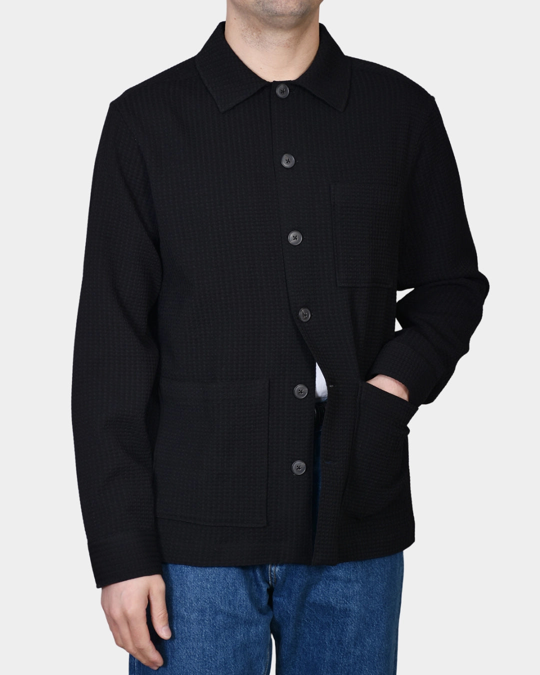 Overshirt Unfold - Black - Hugo Sthlm