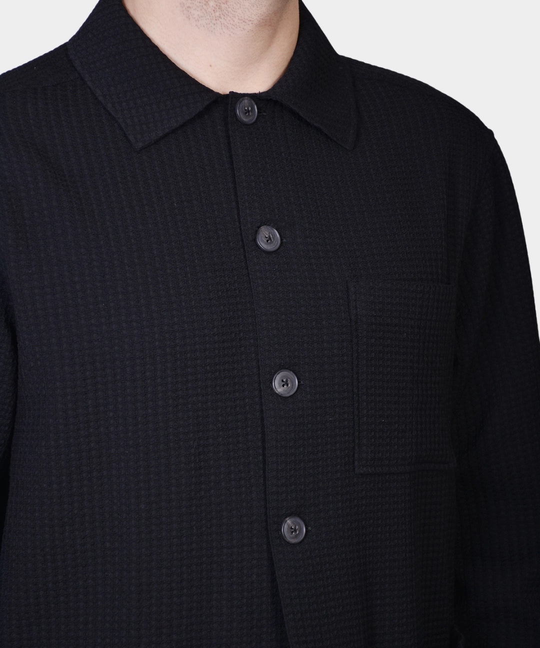 Overshirt Unfold - Black - Hugo Sthlm