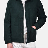 Overshirt Wool Mix - Green - Hugo Sthlm