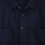 Overshirt Wool Mix - Navy - Hugo Sthlm