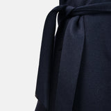 Oversized Coat Boiled Wool - Navy - Hugo Sthlm