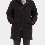 Padded Flannel Parka - Brown