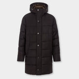 Padded Flannel Parka - Brown
