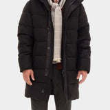 Padded Flannel Parka - Brown