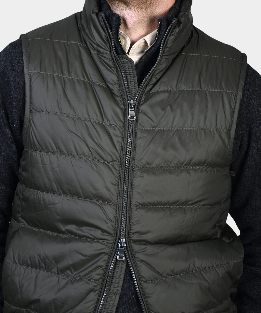 Padded Liner Vest - Rosciola Green - Hugo Sthlm