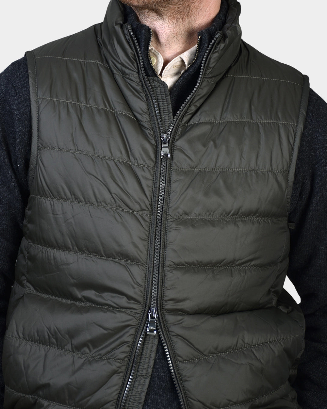 Padded Liner Vest - Rosciola Green - Hugo Sthlm