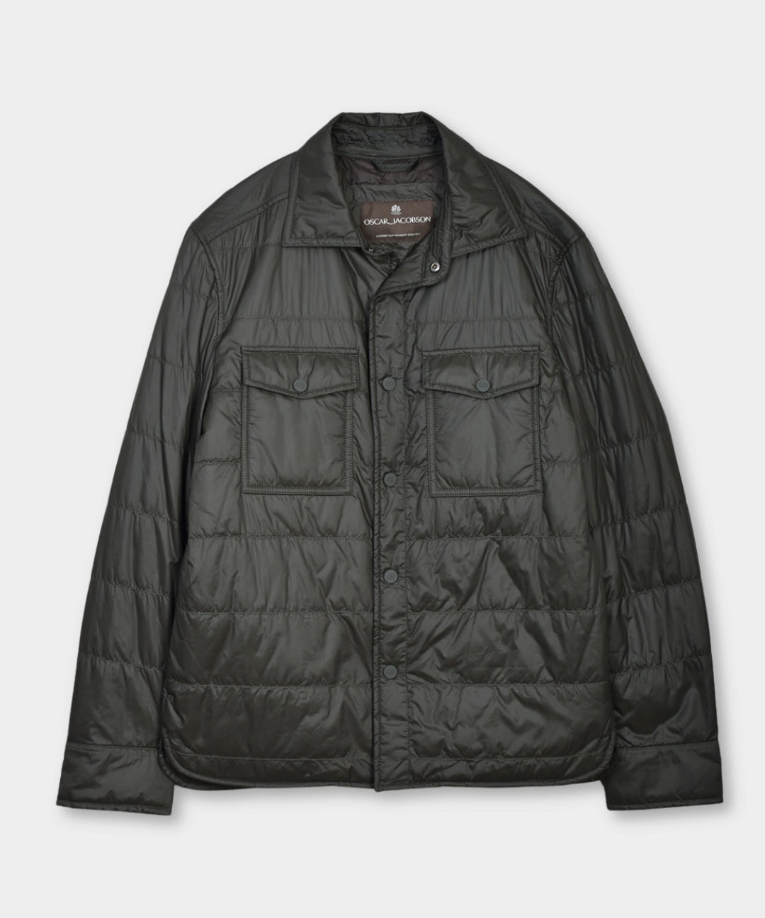 Padded Shirt Jacket - Rosciola Green - Hugo Sthlm