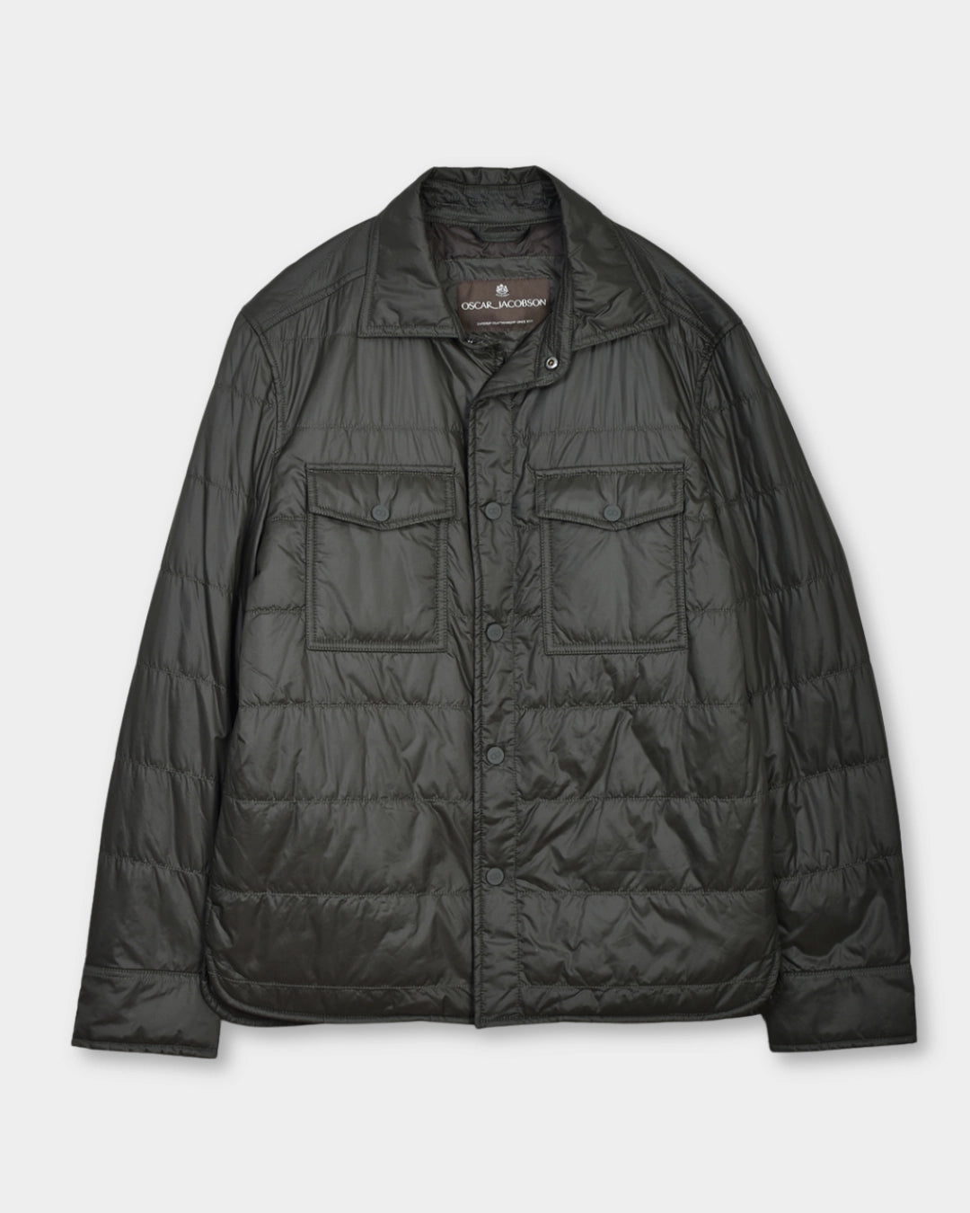 Padded Shirt Jacket - Rosciola Green - Hugo Sthlm