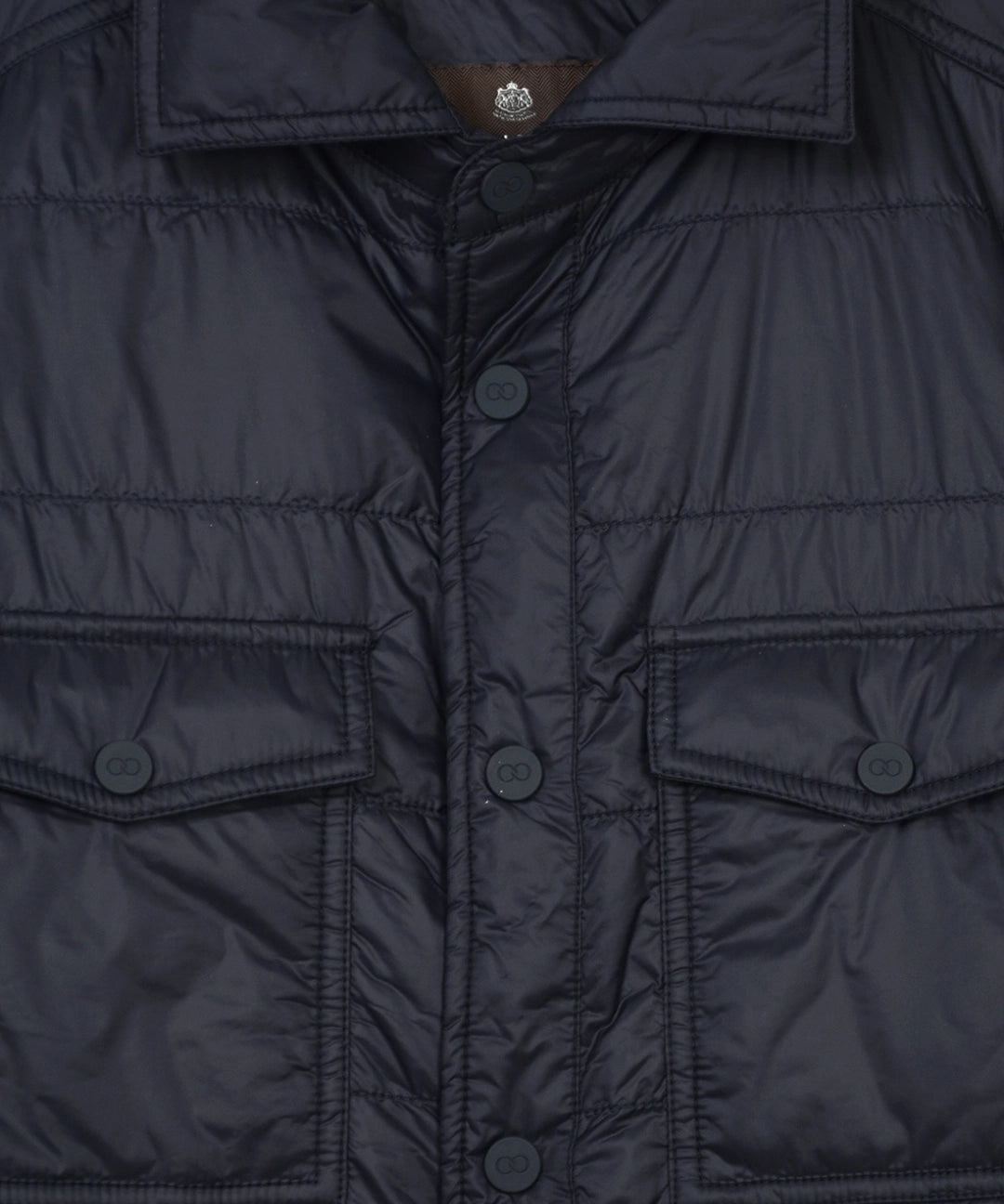 Padded Shirt Jacket - Navy - Hugo Sthlm