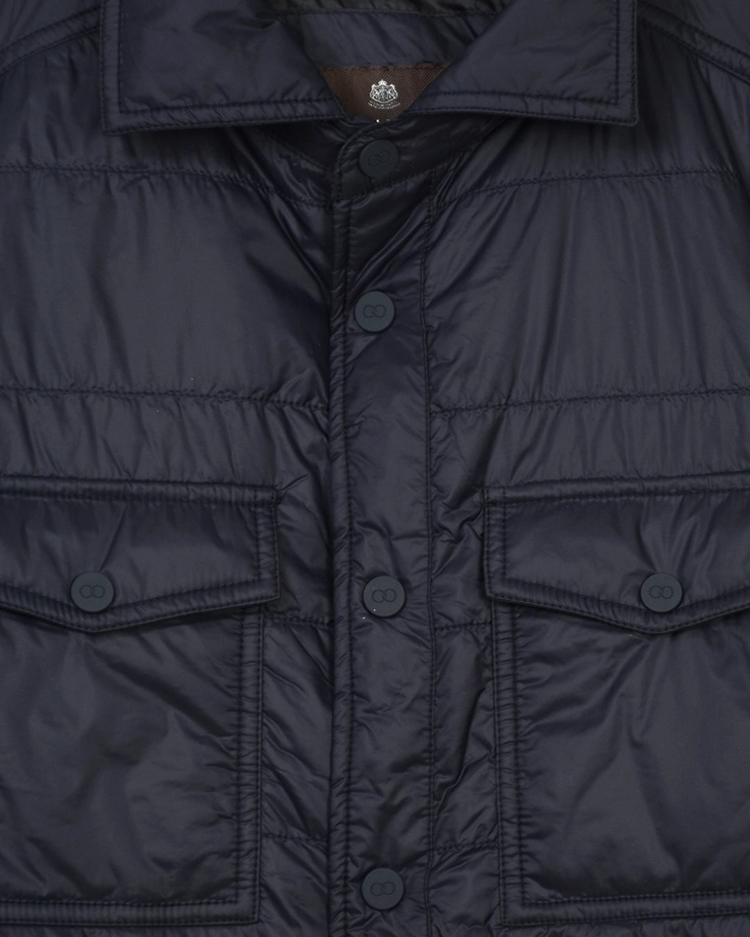 Padded Shirt Jacket - Navy - Hugo Sthlm