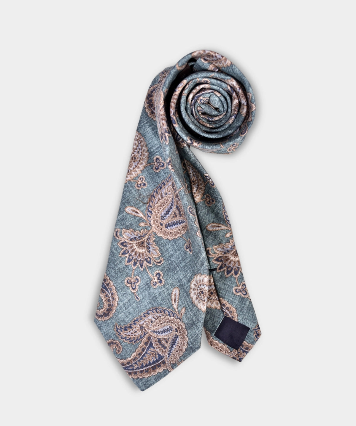 Tie - Caraban Green - Hugo Sthlm