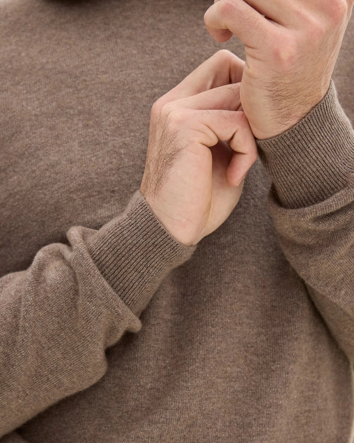 Pascal Hoodie - Walnut Beige - Hugo Sthlm