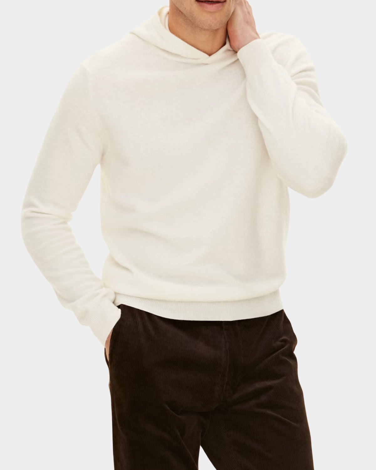 Pascal Hoodie - Off White - Hugo Sthlm