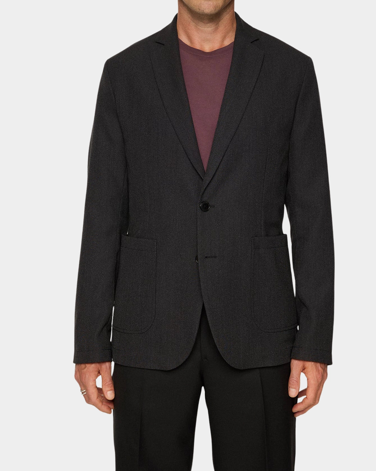 Pat Tecno Stretch Blazer - Asphalt - Hugo Sthlm