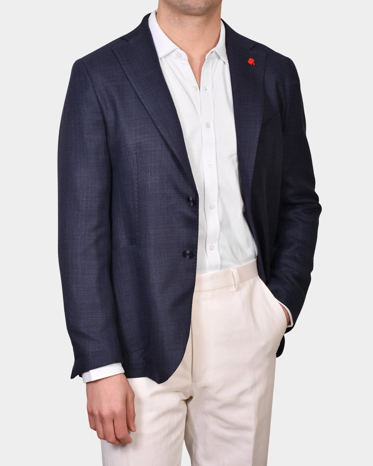 Patch Pocket Jacket - Navy - Hugo Sthlm