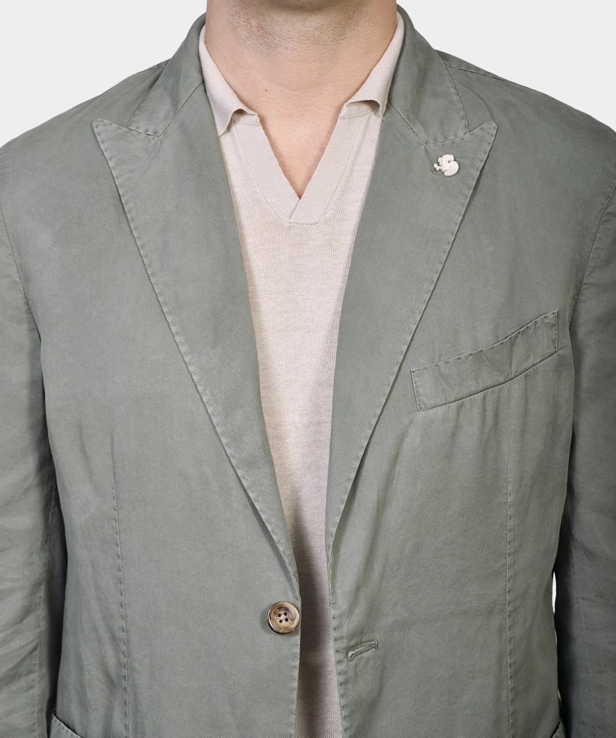 Patch Pocket Suit - Green - Hugo Sthlm