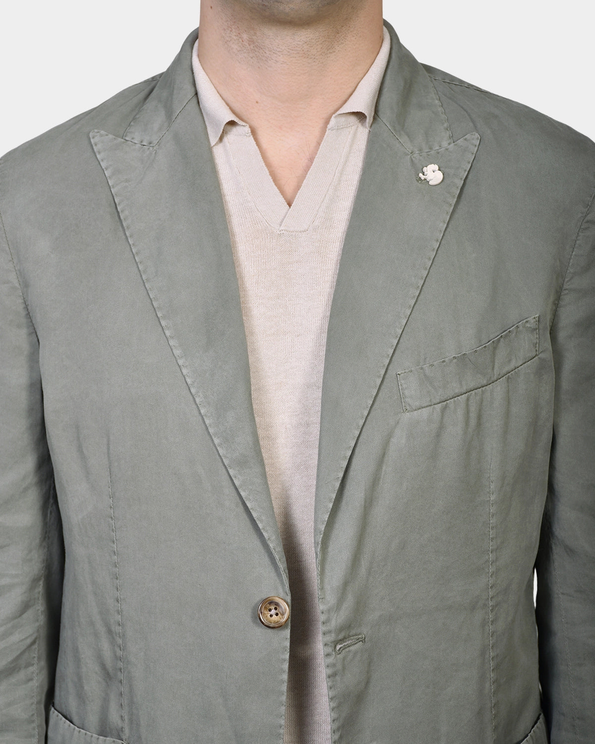 Patch Pocket Suit - Green - Hugo Sthlm