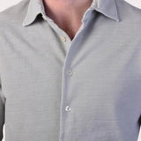 Polo Button Shirt - Light Grey