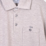 Polo Heavy Knit Cotton - Grey - Hugo Sthlm