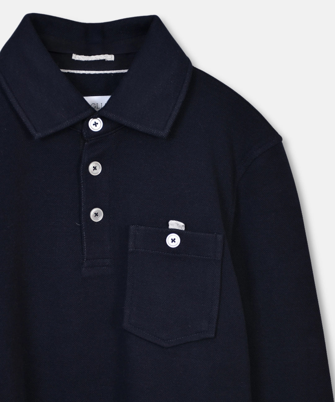 Polo Heavy Knit Cotton - Navy - Hugo Sthlm