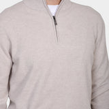 Polo Neck 100% cashmere - Beige - Hugo Sthlm