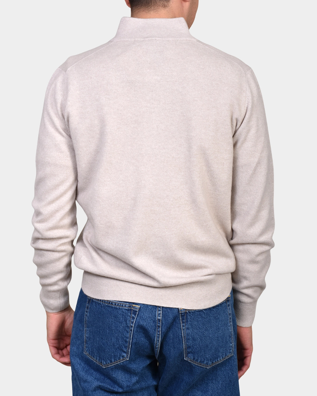 Polo Neck 100% cashmere - Beige - Hugo Sthlm