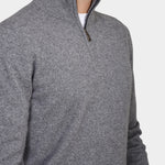 Polo Neck 100% cashmere - L Grey - Hugo Sthlm