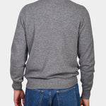 Polo Neck 100% cashmere - L Grey - Hugo Sthlm