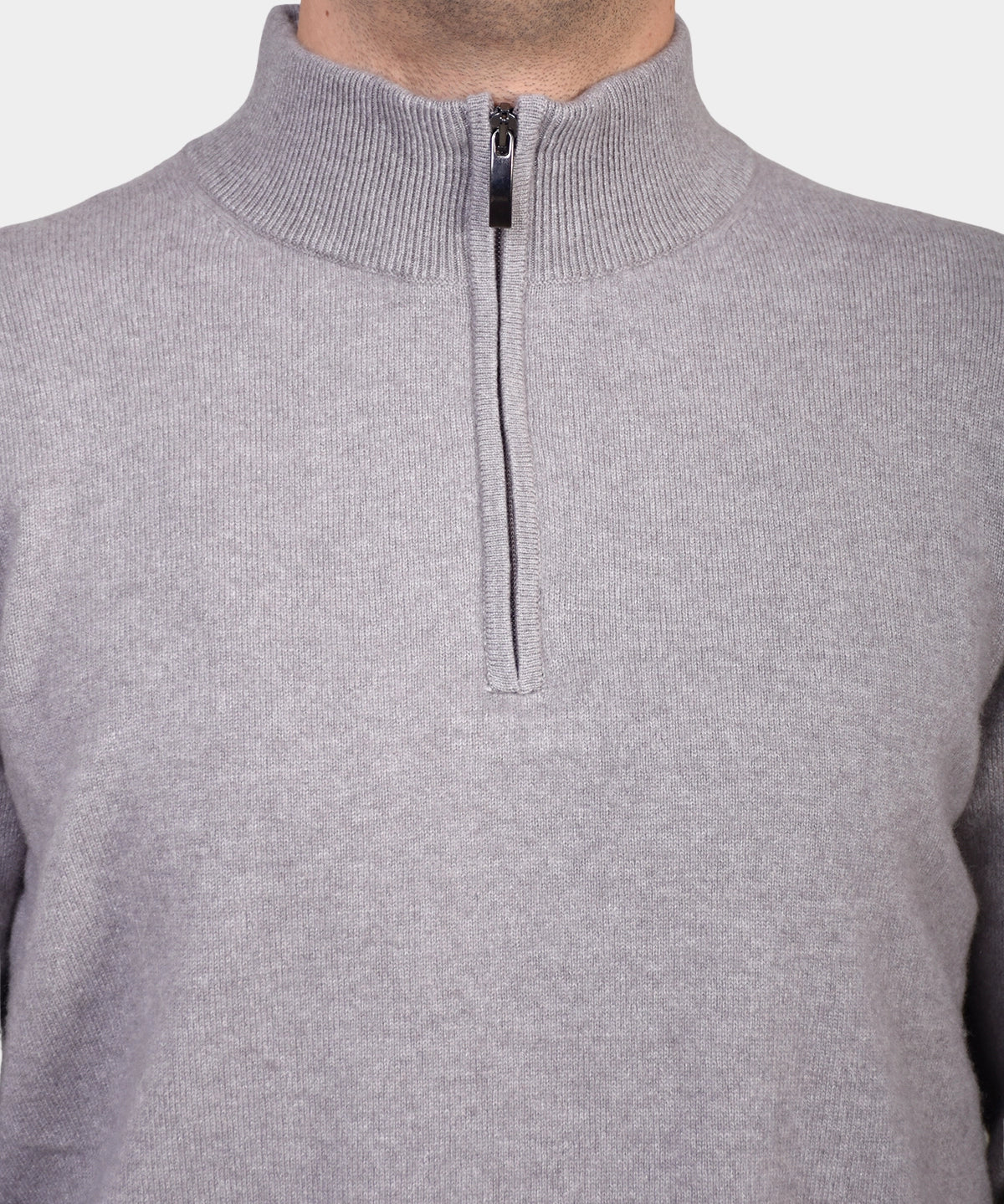 Polo Neck 100% cashmere - Taupe - Hugo Sthlm
