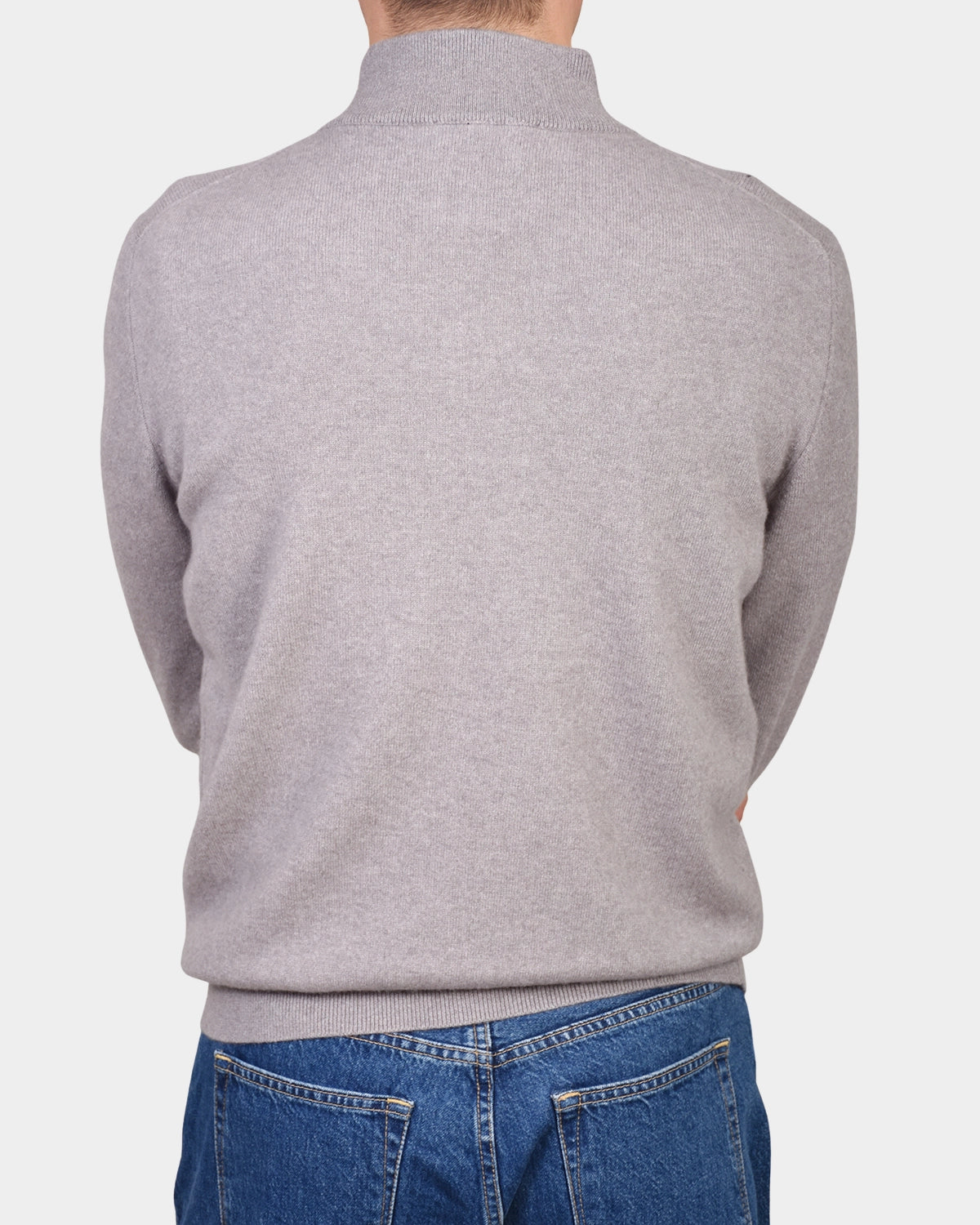 Polo Neck 100% cashmere - Taupe - Hugo Sthlm