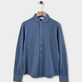 Polo Button Shirt - Denim