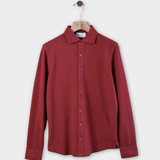 Polo Button Shirt - Röd