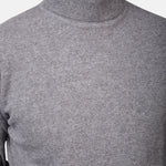 Rollneck Cash/Blend - Grey - Hugo Sthlm