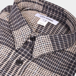 Post Man Shirt heavy Flannel Check - Black - Hugo Sthlm