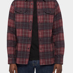 Post Man Shirt heavy Flannel Check - Rosso - Hugo Sthlm