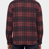 Post Man Shirt heavy Flannel Check - Rosso - Hugo Sthlm