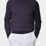 Raglan Cotton Knit - Mud - Hugo Sthlm