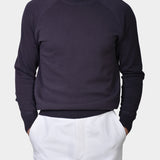 Raglan Cotton Knit - Mud - Hugo Sthlm