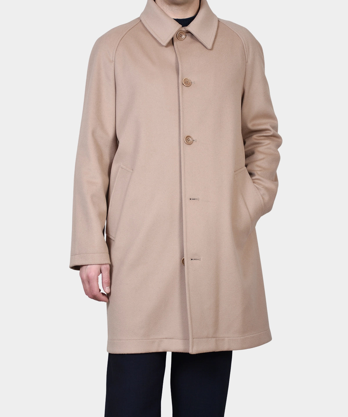 Raglan Coat - Camel - Hugo Sthlm