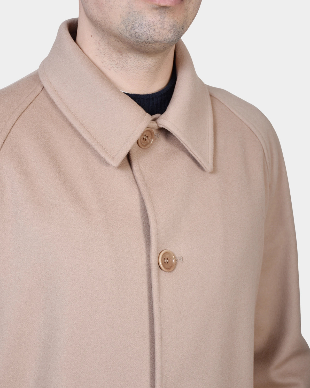 Raglan Coat - Camel - Hugo Sthlm