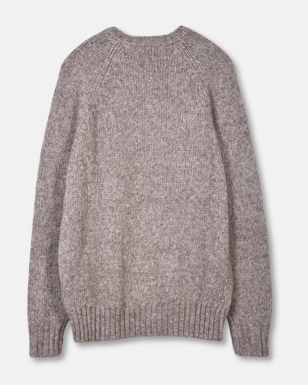 Raglan Knitted Wool Alpaca - Beige - Hugo Sthlm